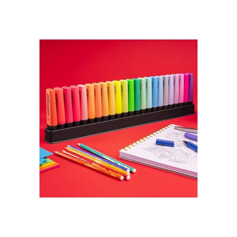 Stabilo Boss Original ARTY 23 Renk Masa Üstü Standlı Set /7023-01-5-20