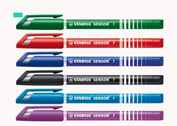 Stabilo Fineliner Sensör Yeşil 189/36  - (1 Adet)