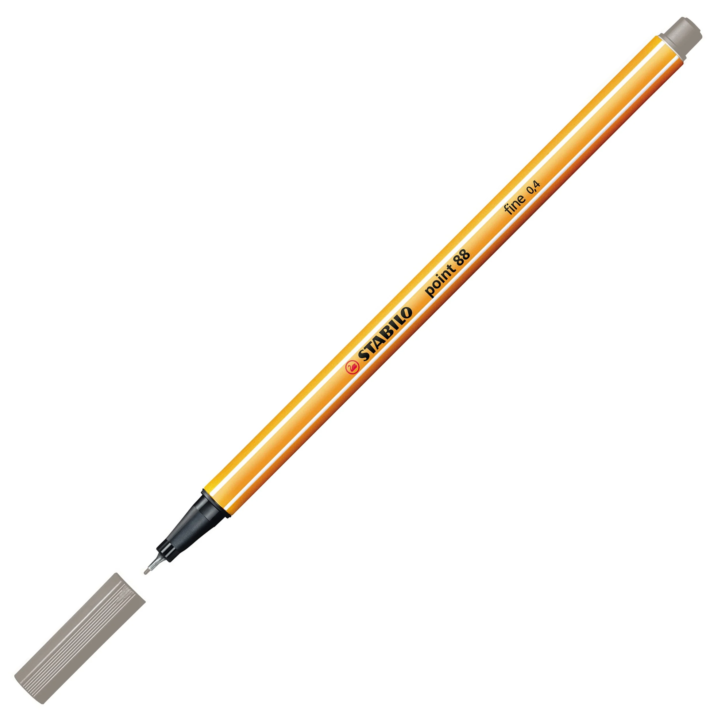 Stabilo Point 88 Fineliner 0.4mm Keçe Uçlu Kalem  88/94 Açık Gri