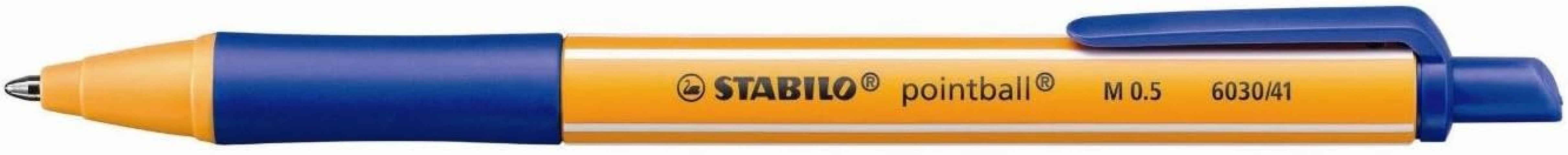 Stabilo Ponitball 0.5mm Basmalı Tükenmez Kalem Mavi 6030/41