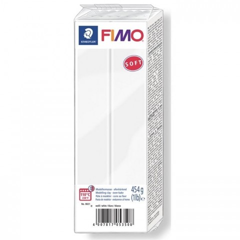 Staedtler Fimo Soft 454gr Polimer Modelleme Kili Beyazi / 8021-0