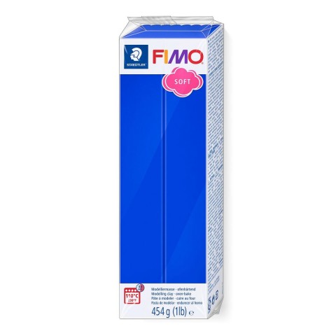 Staedtler Fimo Soft 454gr Polimer Modelleme Kili Parlak Mavi / 8021-33