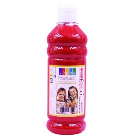 Südor 500ml Parmak Boyası Karmen Kırmızı