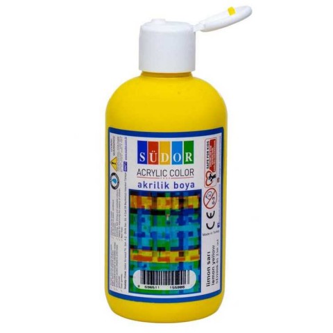 Südor Artist Acyrilic 250ml Akrilik Boya Limon Sarı