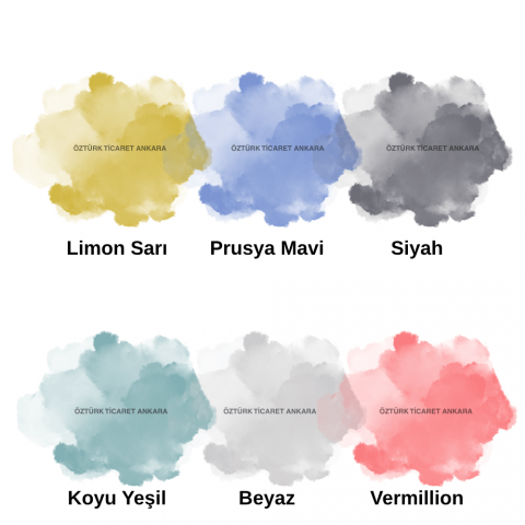 Südor Primary Artist Acyrilic 250ml 6'lı Akrilik Boya Ana Renkler Set