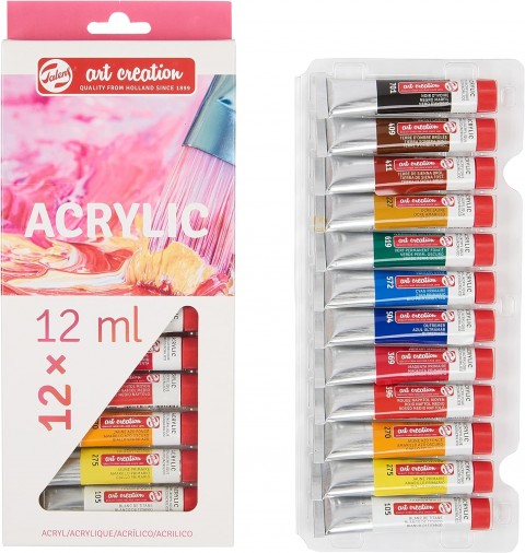 Talens Art Creation Acrylic Colour 12x12ml Akrilik Boya Seti / 9021712M Talens Art Creation Acrylic Colour 12x12ml Akrilik Boya Seti / 9021712M