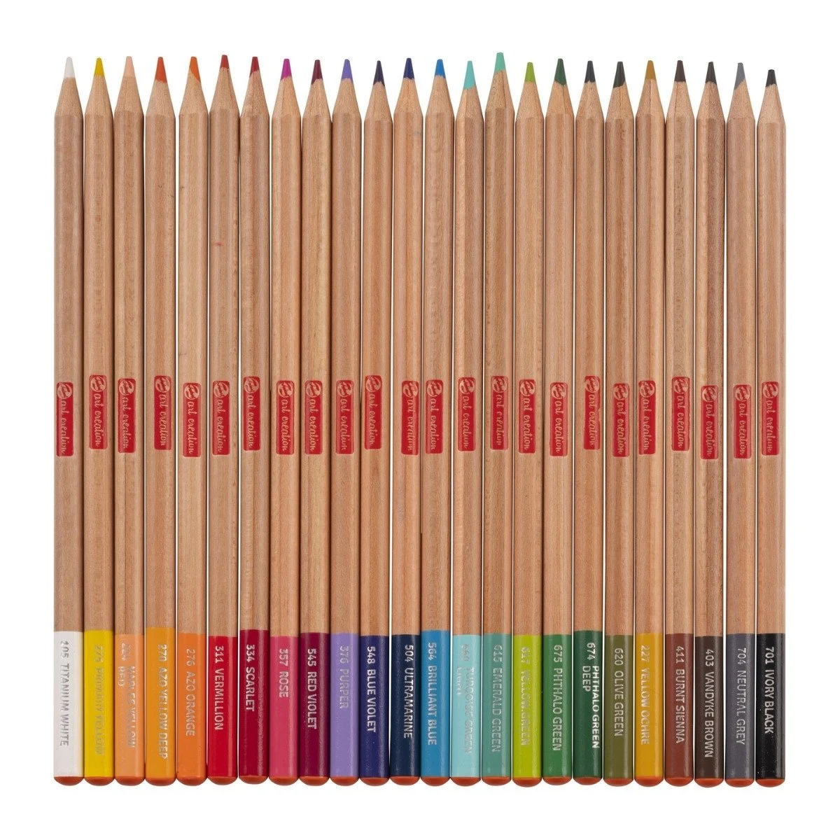 Talens Art Creation Colour Pencils 24'lü Sanatsal Kuru Boya Kalem Seti / 9028024M