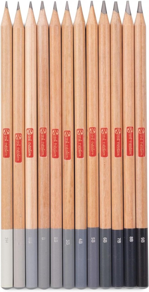 Talens Art Creation Graphite Pencils 12'li Dereceli Kalem Seti / 9020124M