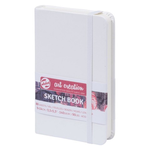 Talens Art Creation Sketch Book 9x14cm 140gr 80yp Sert Kapak Eskiz Defteri Beyaz/ RT9314101M
