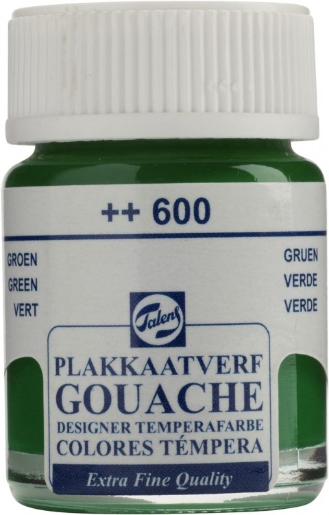 Talens Gouache Jar 16ml Guaj Boya Green / 600