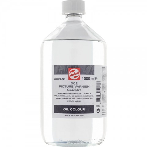 Talens Picture Varnish Glossy 1000ml Yağlı Boya Parlak Vernik / 002
