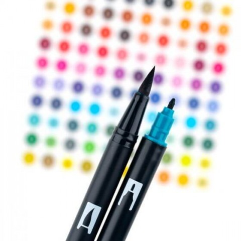 Tombow ABT Dual Brush Pen Grafik Kalemi 10'lu Set - Landscape