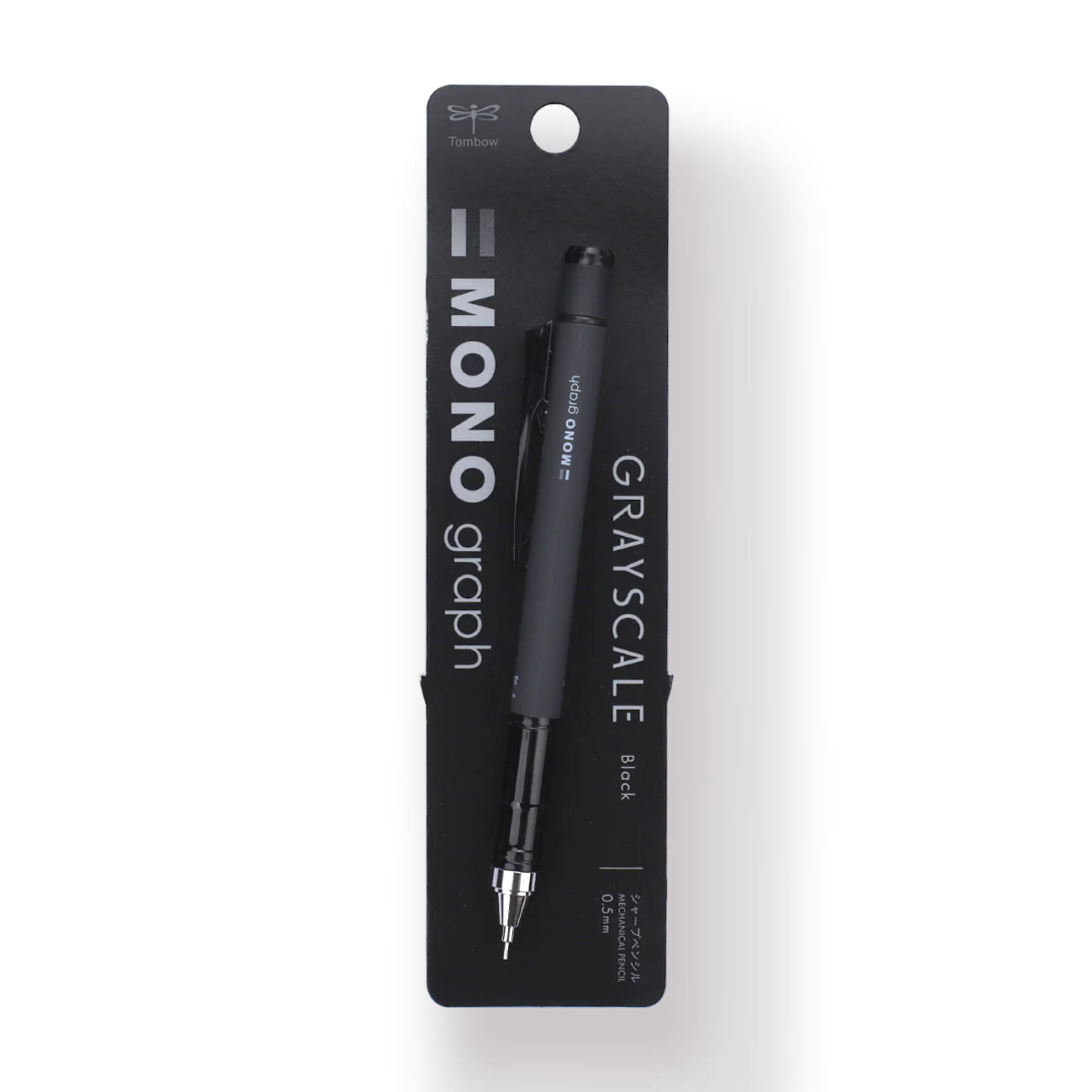Tombow Mono Graph Grayscale Color 0.5mm Mekanik Kurşun Kalem - Black / 146A