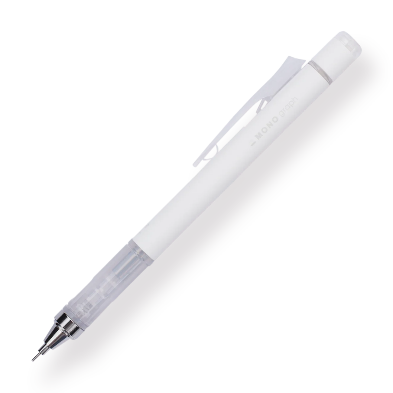 Tombow Mono Graph Grayscale Color 0.5mm Mekanik Kurşun Kalem - White / 146B