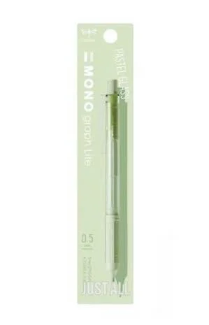 Tombow Mono Graph Lite Pastel Glass Color 0.5mm Mekanik Kurşun Kalem Mint Whisper / MLG607LPK
