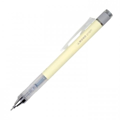 Tombow Mono Graph Pastel 0.7mm Mekanik Kurşun Kalem Pastel Sarı