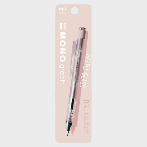 Tombow Mono Graph Pastel Glass Color 0.5mm Mekanik Kurşun Kalem Cotton Bloom / DPA-149D
