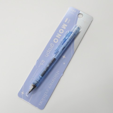 Tombow Mono Graph Shimmer Edition 0.5mm Mekanik Kurşun Kalem Buz Mavi / DPB-142B
