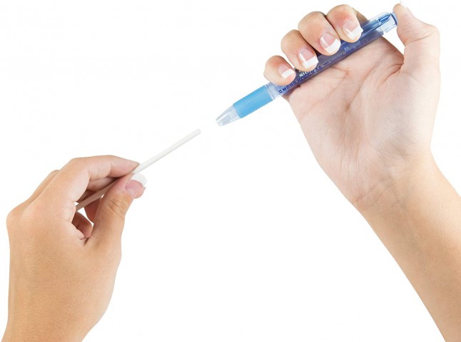 Tombow MONO Knock 3.8mm Kalem Silgi Şeffaf Mavi