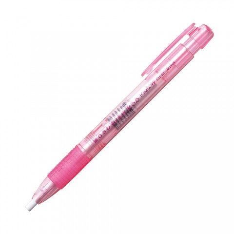 Tombow MONO Knock 3.8mm Kalem Silgi Şeffaf Pembe