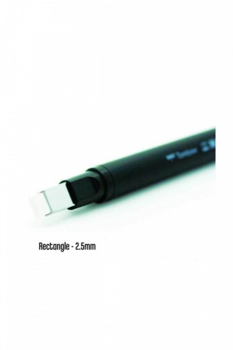 Tombow Mono Zero 2.5 X 5 Mm Yassı Uçlu Kalem Silgi Çizgili