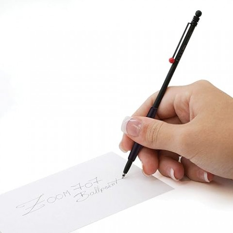 Tombow Zoom 707 Ultra Fine Tükenmez Kalem Gri Siyah  / BC-ZS1