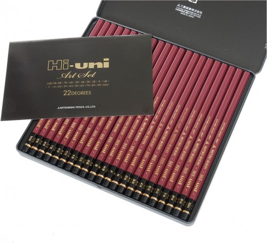 Uniball Hi-Art Set 10H-10B Dereceli Kalem Seti /