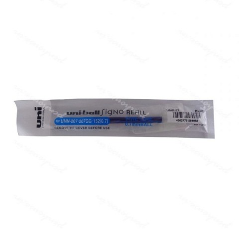 Uniball Signo 207 Micro 0.7mm Jel Kalem Yedeği UMR-87 Mavi