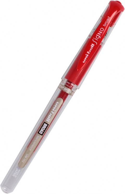 Uniball UM-153 Signo Broad 1.0 Mm İmza Kalemi Kırmızı