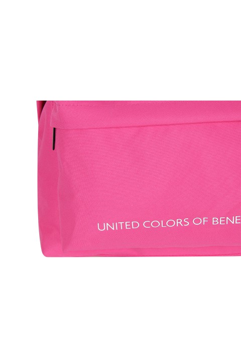United Colors of Benetton 2021 Yeni Sezon Casual Sırt Çantası Fuşya 70687