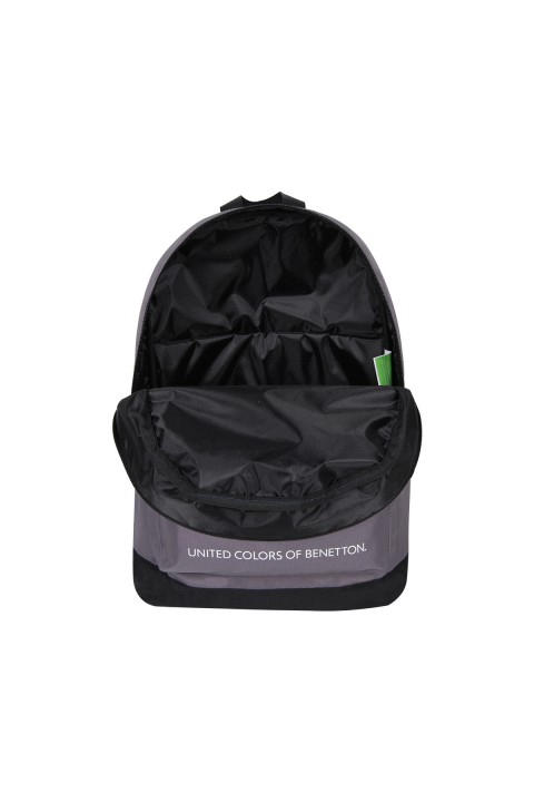 United Colors of Benetton 2021 Yeni Sezon Casual Sırt Çantası Gri 70417
