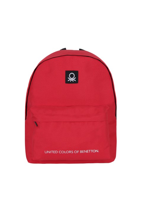 United Colors of Benetton 2021 Yeni Sezon Casual Sırt Çantası Kırmızı 70688