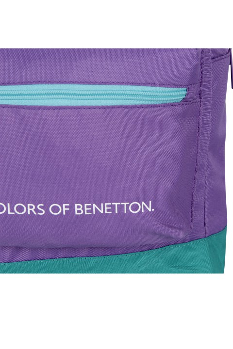 United Colors of Benetton 2021 Yeni Sezon Casual Sırt Çantası Lila 70411