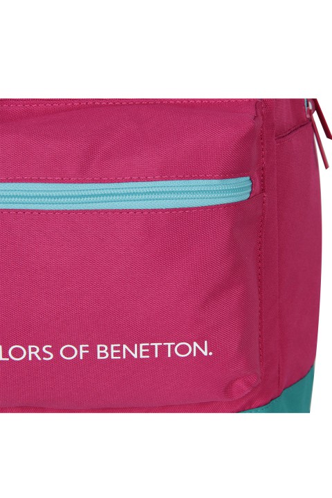 United Colors of Benetton 2021 Yeni Sezon Casual Sırt Çantası Pembe 70407