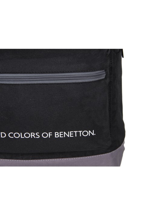 United Colors of Benetton 2021 Yeni Sezon Casual Sırt Çantası Siyah 70419