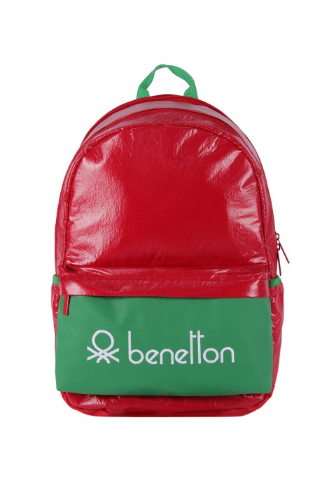 United Colors of Benetton 2021 Yeni Sezon Okul Çantası Kırmızı 70740