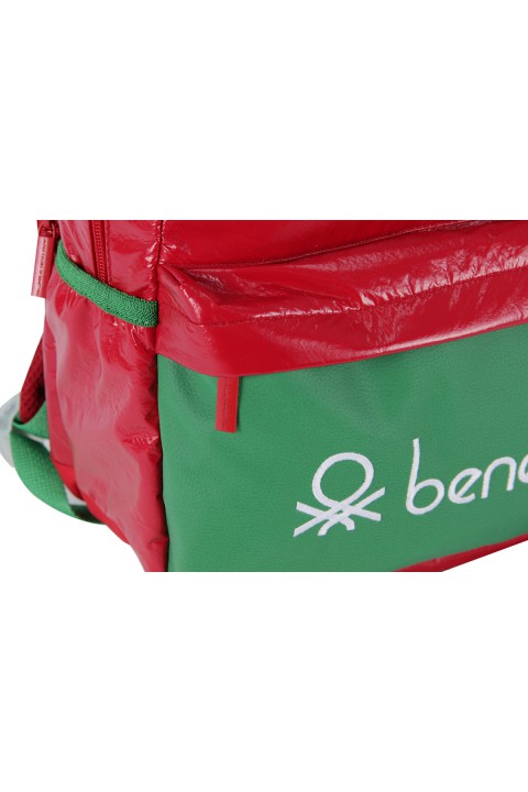 United Colors of Benetton 2021 Yeni Sezon Okul Çantası Kırmızı 70740