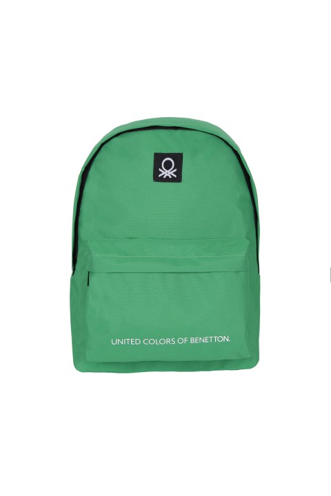 United Colors of Benetton Basic Tek Bölmeli Sırt Çantası Yeşil / 70683