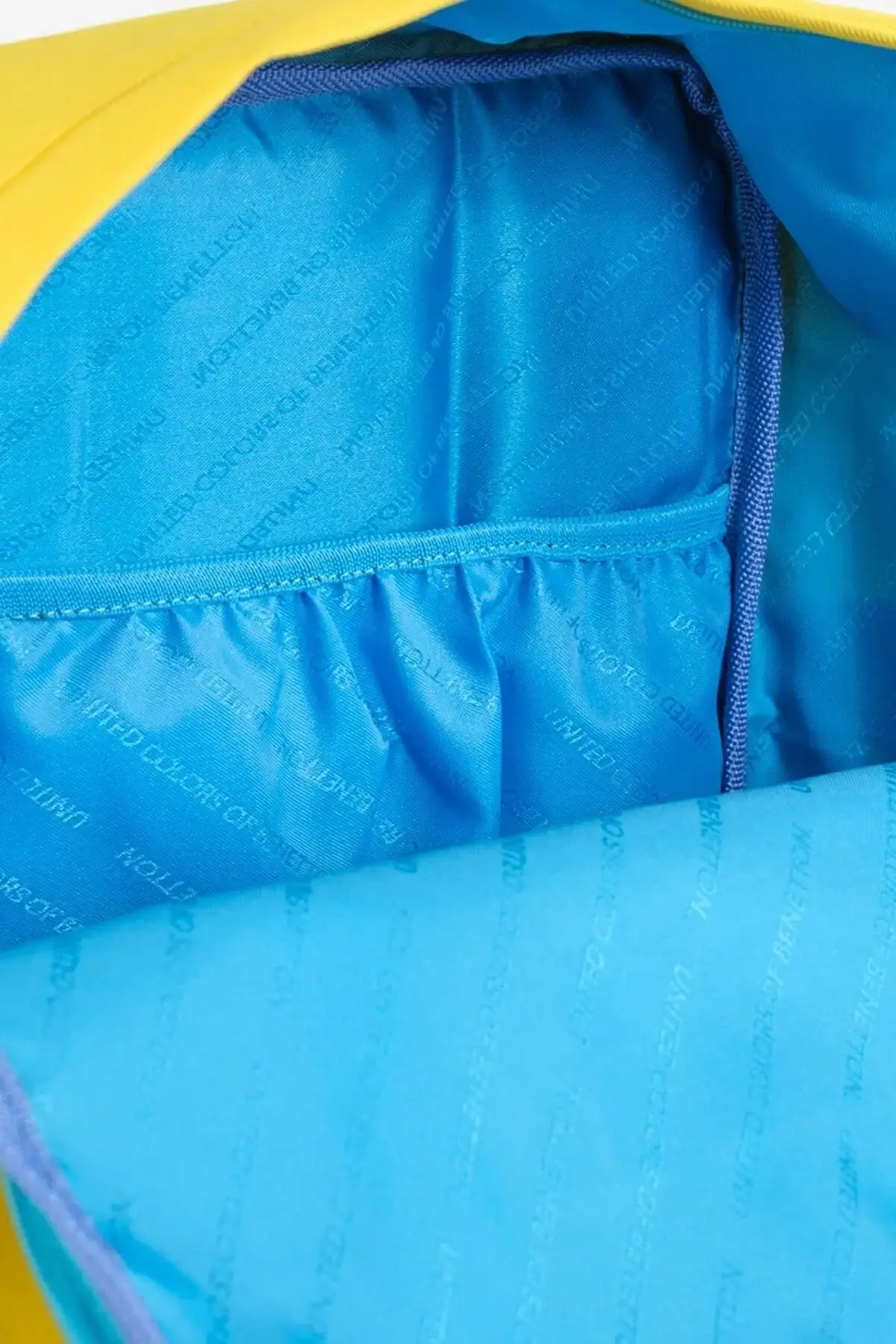United Colors of Benetton "Blue" Okul Sırt Çantası Sarı / 03814