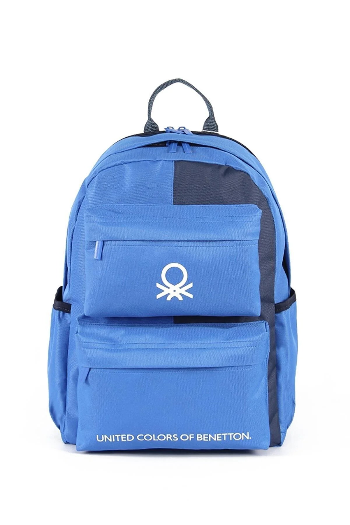 United Colors of Benetton Çift Bölmeli Okul Sırt Çantası Mavi - Lacivert / 03847
