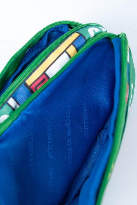 United Colors of Benetton Çift Gözlü Kalem Kutu Kareli Yeşil  / 76123