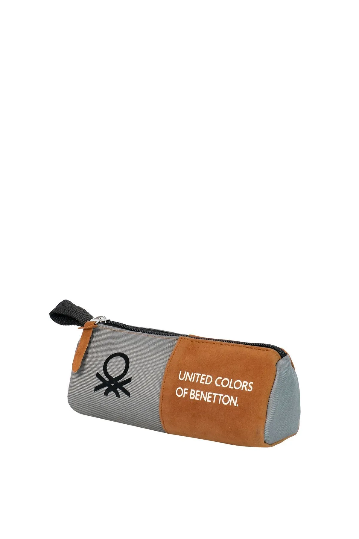United Colors of Benetton Tek Bölmeli Sofistike Unisex Çocuk Üçgen Kalemlik Gri / BNT.0008
