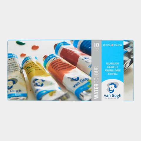 Van Gogh 10x10ml Tüp Sulu Boya Seti Karton Kutulu / 20820110