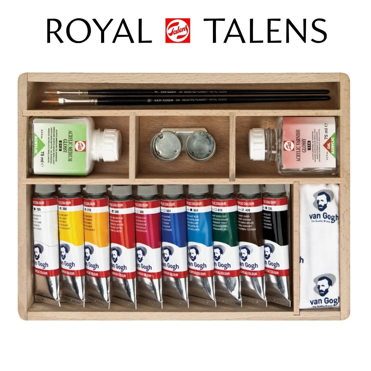 Van Gogh 10x40ml Akrilik Boya Seti Ahşap Kutu / RT22840513