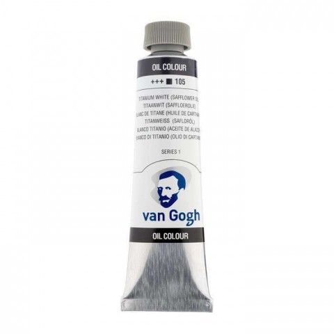 Van Gogh 40ml Yağlı Boya Titanium White / 105 Van Gogh 40ml Yağlı Boya Titanium White / 105