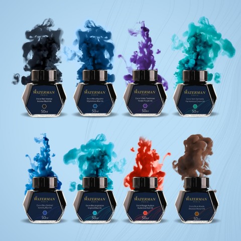 Waterman 50ml Dolma Kalem Mürekkebi Siyah / S0110710