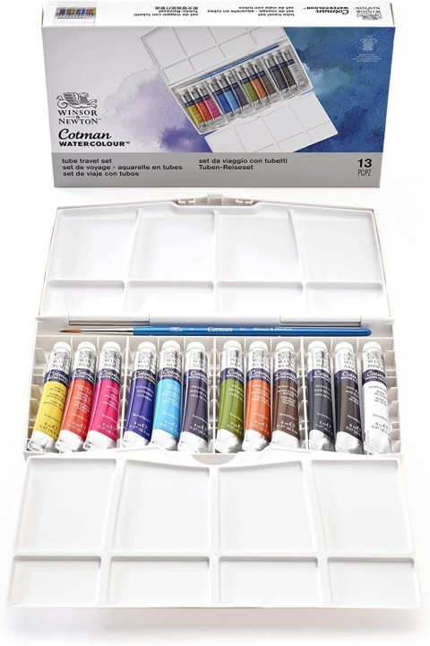 Winsor Newton Cotman 12'li Tüplü Suluboya Seti