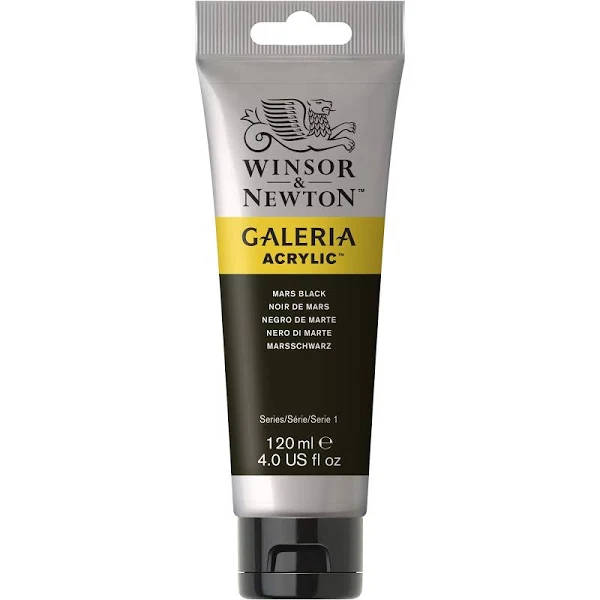 Winsor & Newton Galeria Akrilik Boya 120ml Mars Black 386