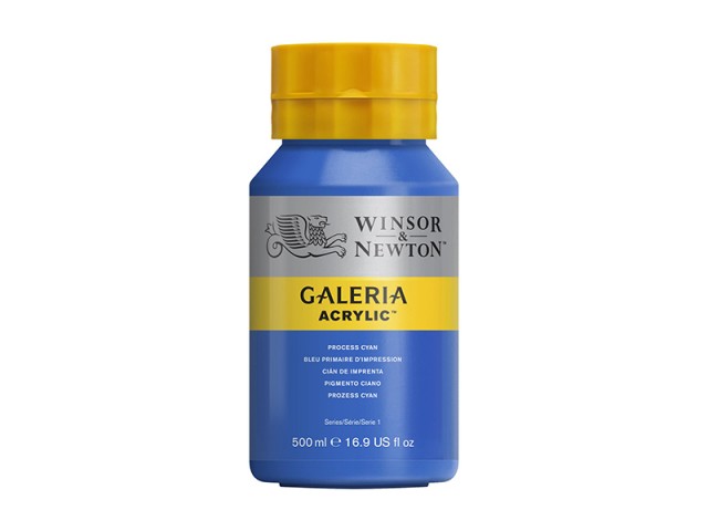 Winsor & Newton Galeria Akrilik Boya 500ml Process Cyan 535