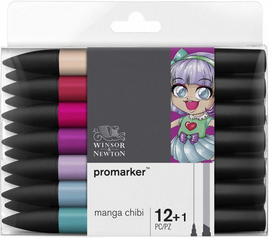 Winsor Newton Promarker 12'li Manga Chibi